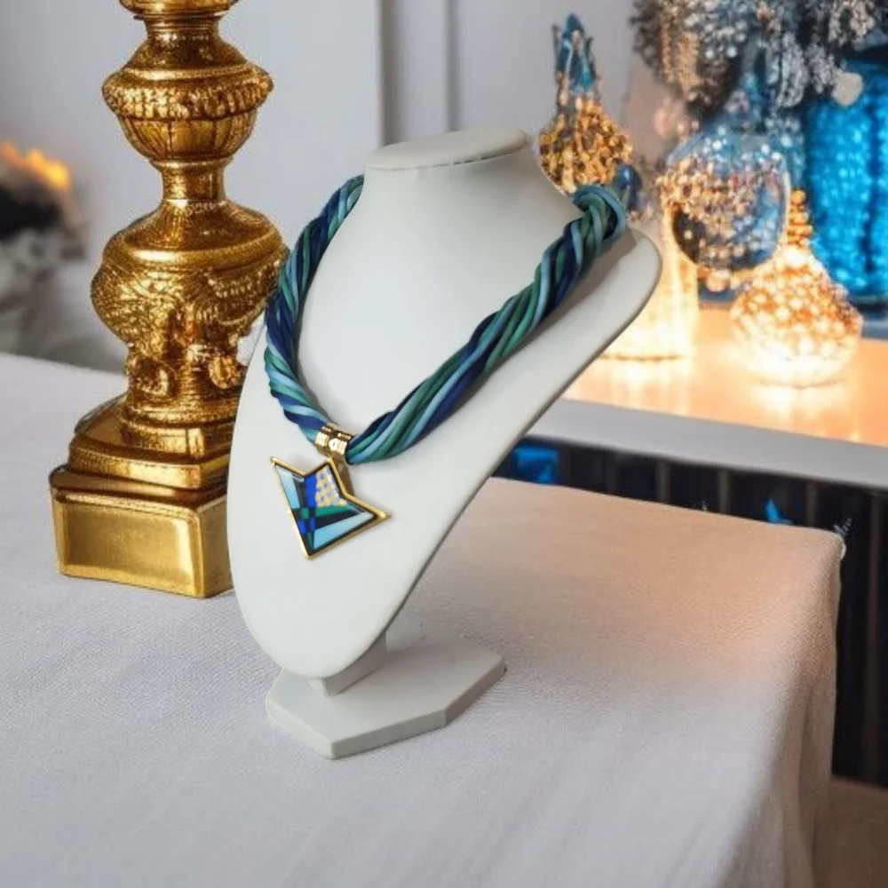 $650 MICHAELA FREY FREY WILLE Geo Necklace Austria